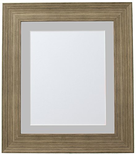 FRAMES BY POST Hygge Fotolijst, kunststof glas, beer Creek bruin met lichtgrijze steun, 20 x 16 inch afbeelding formaat 40 x 30 cm