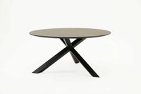 Vita - Tuintafel Rotonda - 150cm - Antraciet