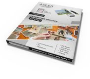 Adler AD1042.1 Serie - Lamineerfolie - A4 - 80 micron - Glanzend