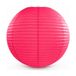 Merkloos / Sans marque Luxe bol feest lampion - fuchsia roze - dia 50 cm - papier