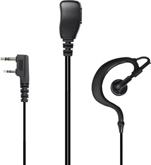 Hoornie - G-Shape Portofoon Oortje voor Kenwood portofoons