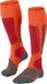 FALKE SK1 warm dik wol functioneel materiaal skisokken heren orange - maat 46-48