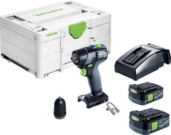 Festool TXS 12 2,5-Plus Accu Schroefboormachine 12V 2.5Ah | 576873