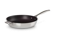 Le Creuset RVS PLUS Sauteerpan met anti-aanbaklaag 28cm