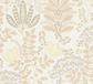 Living Walls Famous Garden 39349-1 Botanisch Bloemenbehang Vlies Wit Oranje Geel Taupe 10,05m x 0,53m