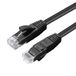 Microconnect MC-UTP6A015S Câble réseau Noir 1,5 m Cat6a U/UTP (UTP) Rond