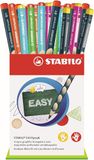 STABILO Leerlinggrafiet, schrijfpotlood, display met 36 stuks, blauw, HB