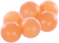 Cm SportX Tafeltennisballen setje - 6x balletjes - kunststof - oranje