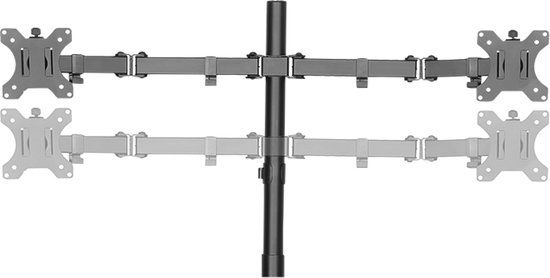 LogiLink BP0046 flat panel bureau steun 81,3 cm (32'') Roestvrijstaal