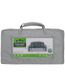Dehner Afdekking voor tuinbank 2-zits, ca. 130 x 85 x 65 cm, polyester, grijs