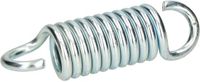 KOTARBAU® ressort de balançoire, ressort pour hamac, 7 mm, acier galvanisé, 10 spires, argent