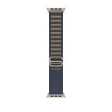 Apple Watch Ultra Band - Bleu - S - Polyester recyclé, Spandex, Titane
