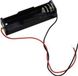 Takachi SN31 Batterijhouder 1 AA (penlite) Kabel (l x b x h) 57.2 x 16.4 x 14.8 mm