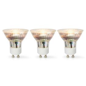 Nedis LBGU10P163P3 LED Spot - 4W - 345 lm - 2700K - GU10 - 3-pack