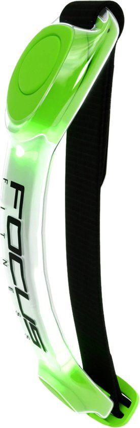 Focus Fitness Hardloop Verlichting - LED Armband - Groen - Unisex - Verstelbaar