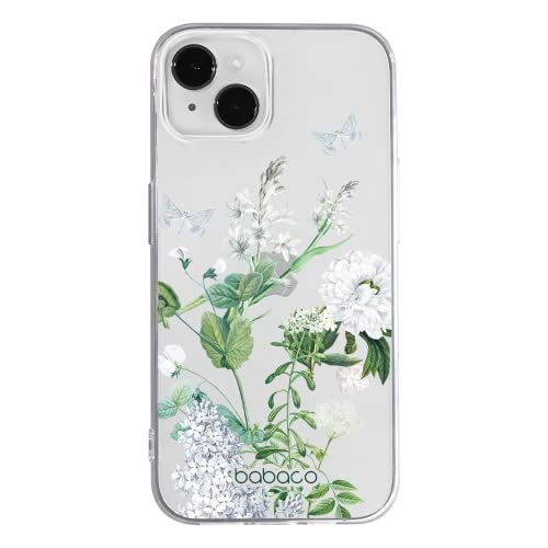 BABACO ERT GROUP mobiele telefoonhoesje voor iPhone 13 - Babaco Flowers 033 - Gedeeltelijk bedrukt