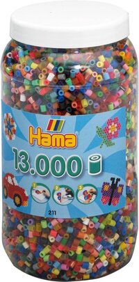 Hama Strijkkralen in Pot Mix (068) - 13.000st.