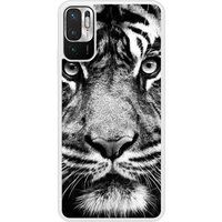 Xiaomi Redmi Note Tigre blanc et noir Verstevigd hoesje met sublimatie bedrukking