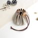 Cohana Himeji leren tas winter goud