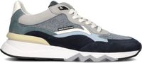 Floris van Bommel Sfm-10178 De Zager Sneakers - Textiel - Heren - Blauw - Maat 41⅓