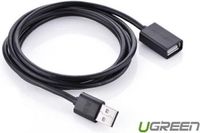 Ugreen - USB-A naar USB-A kabel - 2m - Zwart