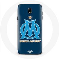 Maniacase Samsung Galaxy S5 Hoesje Olympique de Marseille OM blauw logo