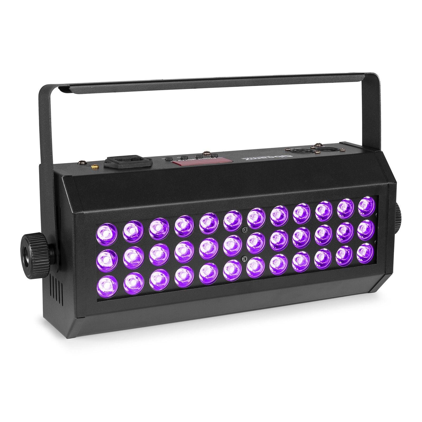 BeamZ Flood36UV LED Blacklight - 36x3W UV LEDs - DMX - Black