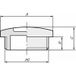 LAPP 52003410 SKINDICHT BL PG 13,5 Bouchon PG13.5 Laiton Naturel 100 pc.