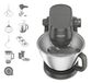 Kenwood Multi Tasker-keukenmachine grijs met foodprocessor, blender & gehaktmolen KHC30.070GY