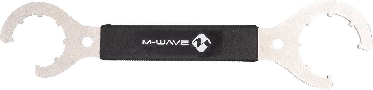 M-Wave 2-in-1 Sleutel Spider 50/60 Mm Staal 36 Cm Zilver/zwart