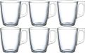Luminarc Theeglazen / koffieglazen - 24x stuks - glas - 250 ml - Vaatwasser bestendig