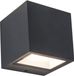 LUTEC Gemini LED-buitenlamp (wand) Blanc neutre Antraciet - Gris