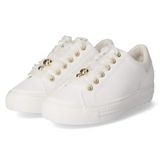 Paul Green Sneakers laag grijs / wit