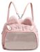 Elzusha - Sac à dos Kawaii avec fenêtre transparente et insert