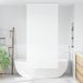 Maison Exclusive - Rideau de douche avec coffre, dimensions 90x240 cm, largeur du tissu 86 cm