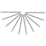 A-Star Metalen Triangel Kloppers met Rubberen Grip - 12cm Lengte - Pak van 10