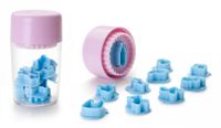 Ibili Koekvormpje Blauw, Roze