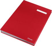 Esselte Vloeiboek Karton - met 20 Scheidingbladen - Rood