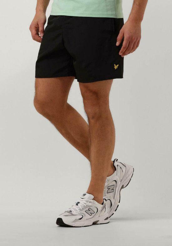 Lyle & Scott Plain Swim Short - Jet Black - Men