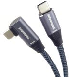 PremiumCord USB-C 3.2 Gen 2x2 verbindingskabel, 20 Gbit/s, 5A, 2m