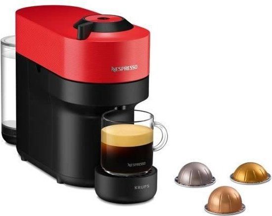 Krups Nespresso Vertuo Pop YY4888FD - Rood - Capsule Koffiemachine