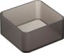 Yamazaki Tower Organizer stapelbaar Small - Zwart