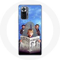 Maniacase Hoesje voor Xiaomi Redmi Note 10 Pro Home Alone Mama Ik heb het vliegtuig weer gemist