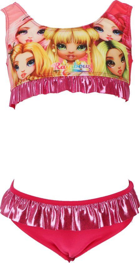 4KidsOnly Rainbow High Bikini Meisjes Maat 98/104 Roze