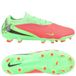 Nike Phantom 6 Pro Low Cut Fg Erling Haaland Personal Edition - Rose/noir/vert - Herbe Naturelle (Fg), pointure 44½
