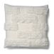 Classic Collection Briques 50x50 cm Housse de coussin blanc