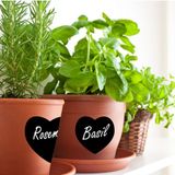 Ambiance Sticker Schoolbordsticker - uitwisbare zelfklevende muurstickers - HARTLABELS - 20x20cm