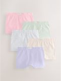 Next - Meisjes - Set van 5 korte, zacht aanvoelende slips - Roze