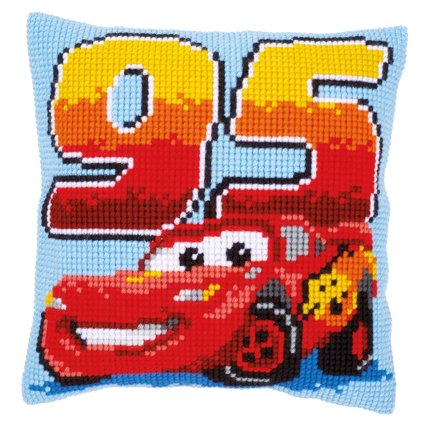 Vervaco Kruissteekkussen kit Disney Cars - - PN-0014586