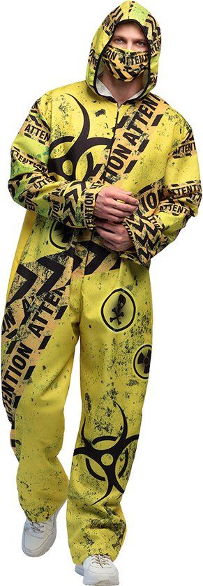 Boland Radioactive Costume - Men's Size 56 - Halloween & Horror